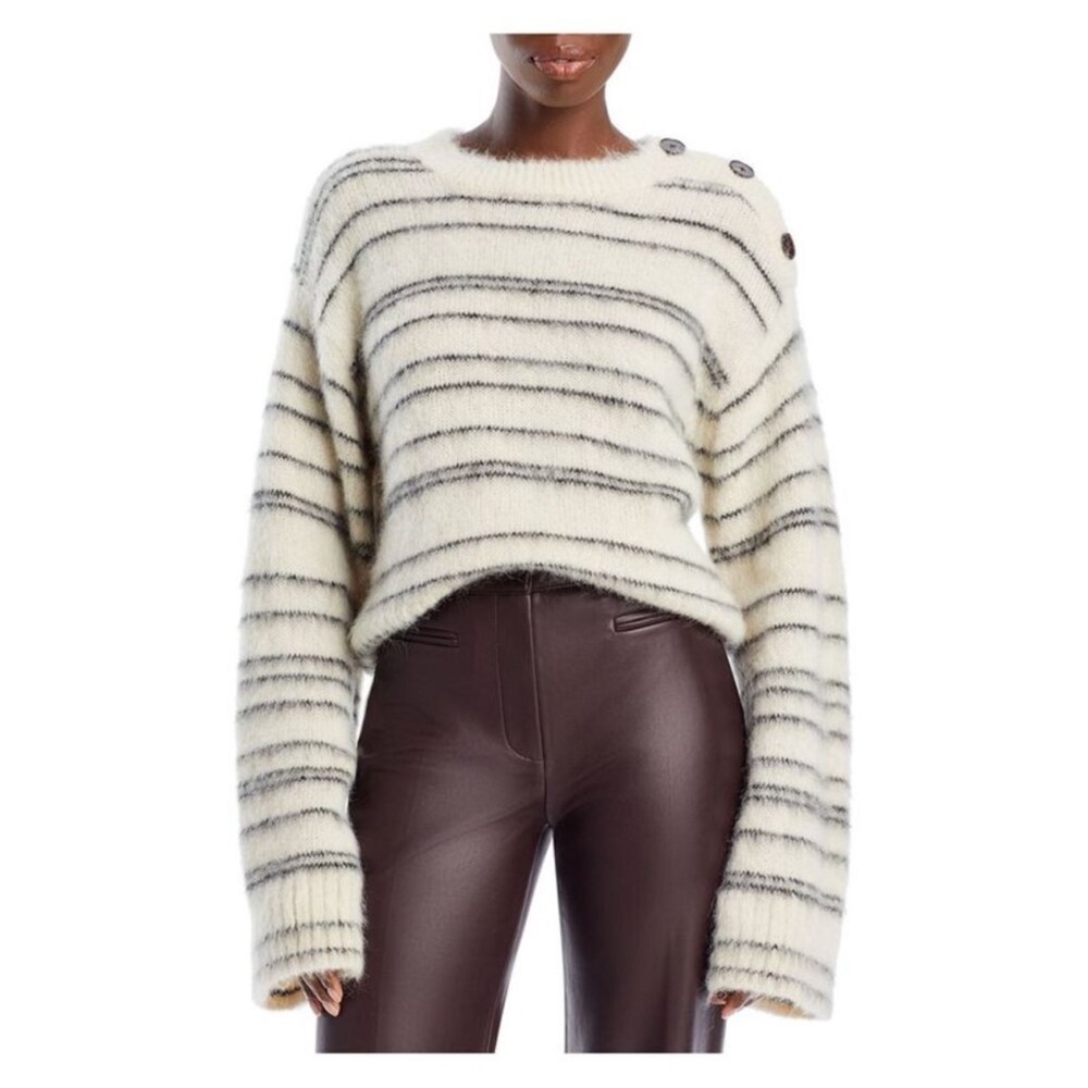 Rebecca Taylor Ivory Crewneck Sz S (fits M) NWOT